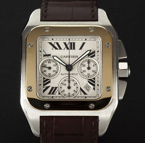 santos de cartier watch fake|cartier santos 100 chrono.